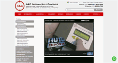 Desktop Screenshot of aecautomacao.com