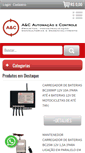 Mobile Screenshot of aecautomacao.com.br