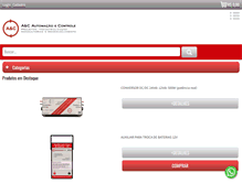 Tablet Screenshot of aecautomacao.com.br